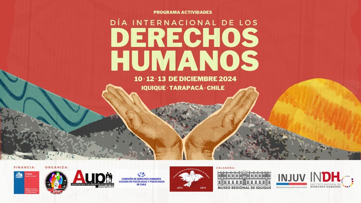 Seremi Culturas y Mesa Regional de Derechos Humanos presenta programa de actividades para el Día Internacional de los Derechos Humanos